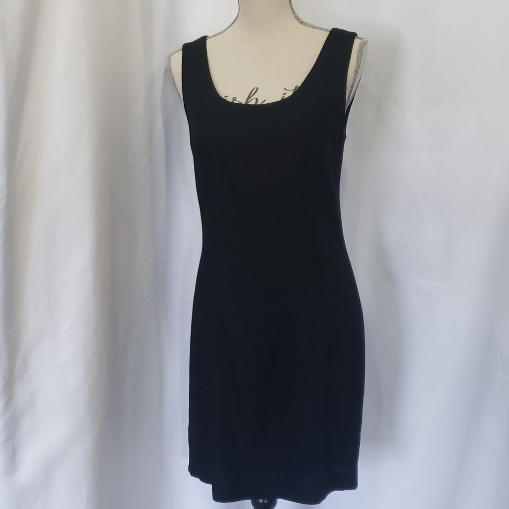 Vintage ORIGINS Little Black Sleeveless Dress